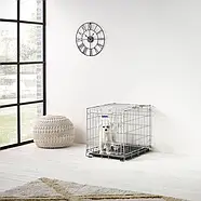 Savic Dog Residence Савік дог Резиденс клітка для собак цинк сірий 61x46x53 см (3291_0093), фото 4