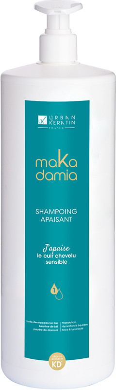 Шампунь для чутливої шкіри голови Makadamia Urban Keratin, 1000 мл, фото 1