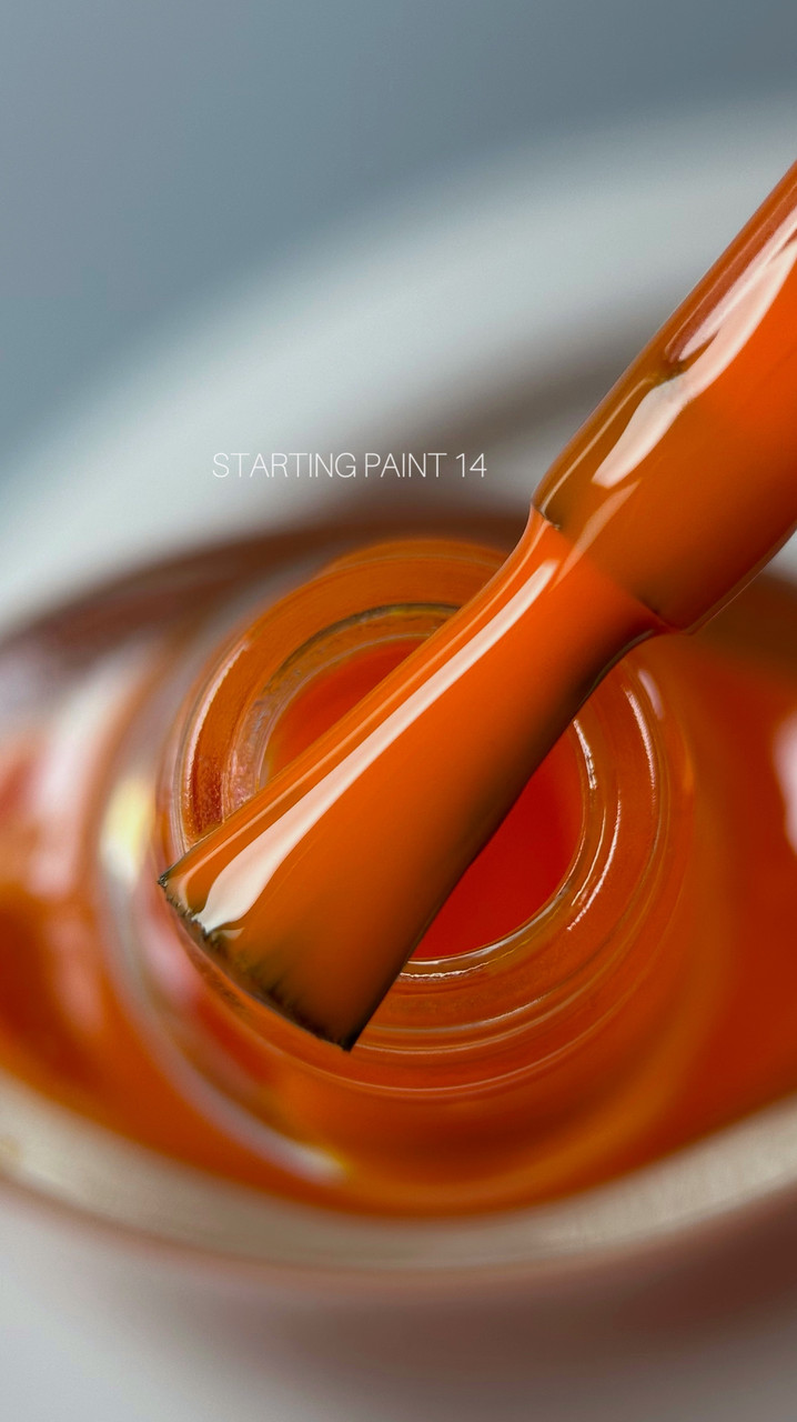 Saga Professional Лак-фарба для стемпінгу Stamping Paint 14 (помаранчевий)