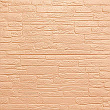 Самоклеюча 3D панель культурний камінь кашемір 700x600x8мм (190) SW-00000722