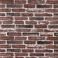 Самоклеюча 3D панель 700х770х3мм Червона Катеринославська цегла (43-3) SW-00001164