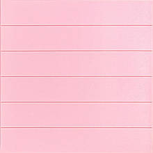 Самоклеюча 3D панель 700x700x4мм Рожеве дерево (379) SW-00001384