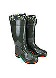 Чоботи чоловічі гумові ГумаТрест 41р хакi, фото 2