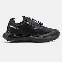 Чоловічі кросівки Salomon Odyssey Gore-Tex Black White — захист та комфорт щодня, фото 2