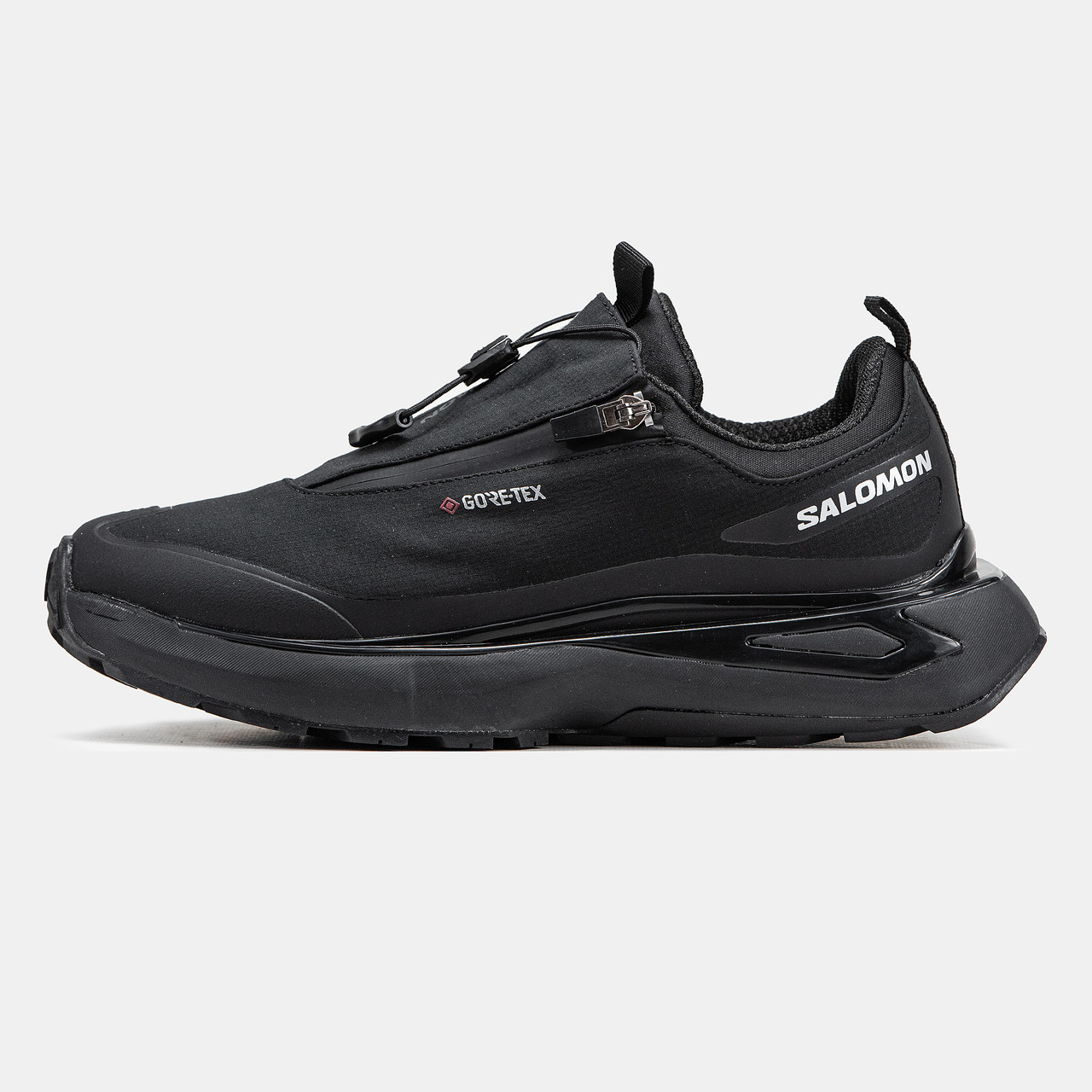Чоловічі кросівки Salomon Odyssey Gore-Tex Black White — захист та комфорт щодня