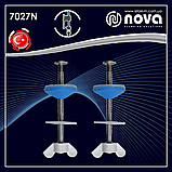 Кріплення бачка до унітазу з нержавіючої сталі 85 мм NOVA 7027N, фото 4