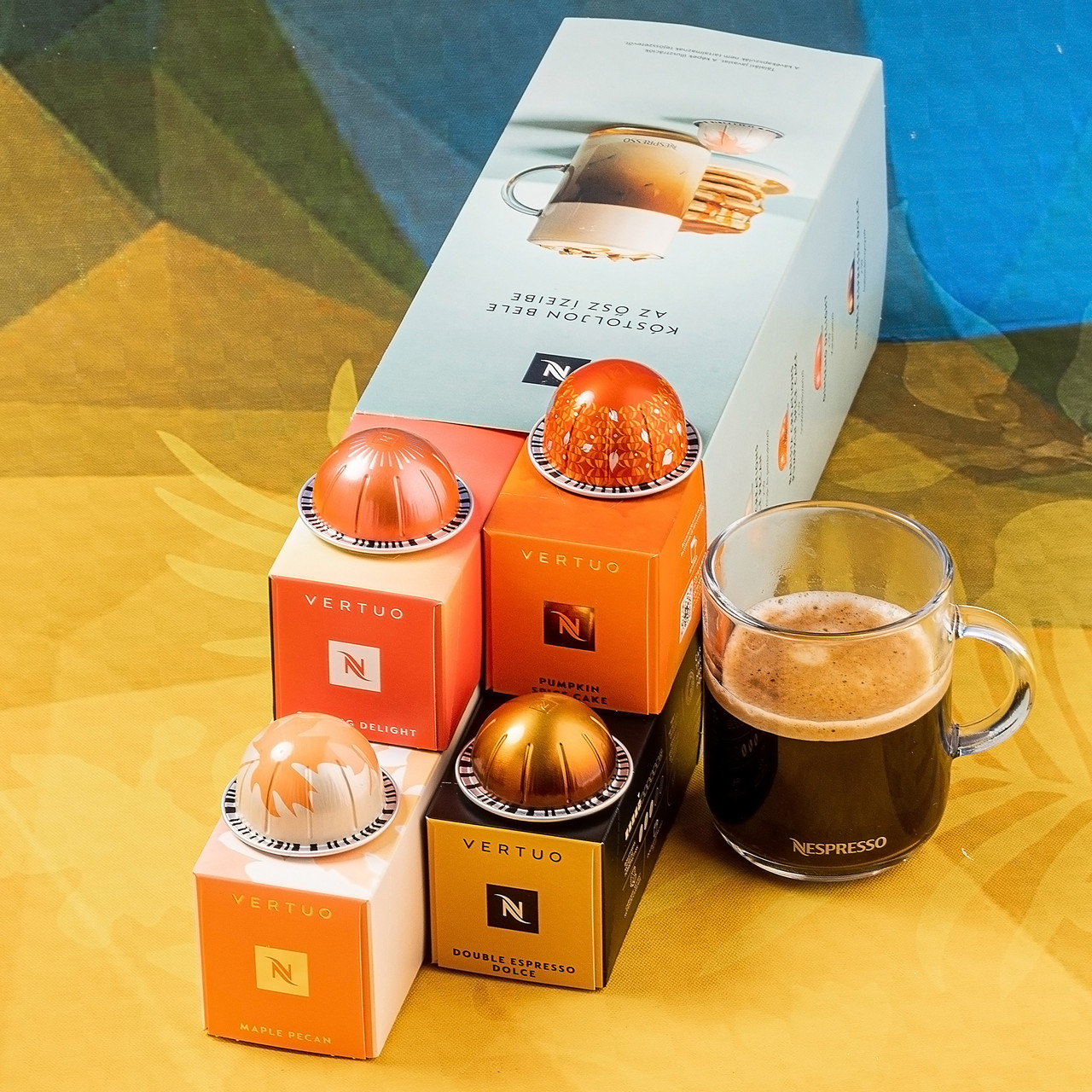 Набір кави в капсулах Nespresso Vertuo "Смак Осені" (40 шт.), Швейцарія