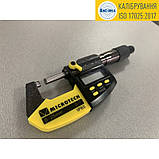 Прецизійний мікрометр цифровий із фрикціоном МІКРОТЕХ МКЦ-25 кл.2 (±0,004) IP65. Україна, фото 2