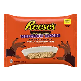 Цукерки Reese's Warewolf Tracks Peanut Butter Cups 265g