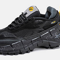 Зимові Чоловічі Кросівки Reebok Zig Kinetica 2.5 Edge Cordura / Рибок Зіг Кінетика 2.5 Едж Кордура Чорні, фото 5