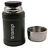 Термос харчовий + чохол +ложка Tramp Lux. 0,8л. 19х9,7х9,7см. Олива. Термос для їжі UTRC-133, фото 3