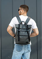 Чоловічий рюкзак ролл Sambag  RollTop LTT білий