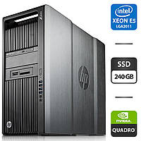 Рабоча станція HP Z840 MT/ 2x Xeon E5-2697 v3/ 64 GB RAM/ 240 GB SSD/ Quadro M4000 8GB