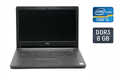 Ноутбук Dell Latitude 3470/ 14" (1920x1080)/ Core i5-6200U/ 8 GB RAM/ 256 GB SSD/ HD 520, фото 1