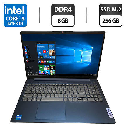 Ноутбук Б-клас Lenovo IdeaPad Slim 3 15IRU8/ 15.6" 1920x1080 Touch/ i5-1335U/ 8GB RAM/ 256GB SSD/ Iris Xe, фото 1