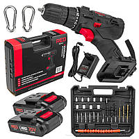 Дриль-шуруповерт акумуляторний RED TECHNIC RTWA0033