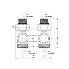 Вентиль двотрубний Icma 1/2" №897, фото 3