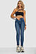 Джинси жіночі MOM, колір синій, 244R2021-7, фото 2