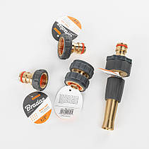 Регульована насадка РВ 3/4", РЗ 3/4", з латуні,
BRASS SOFT, BR-S4711, фото 4