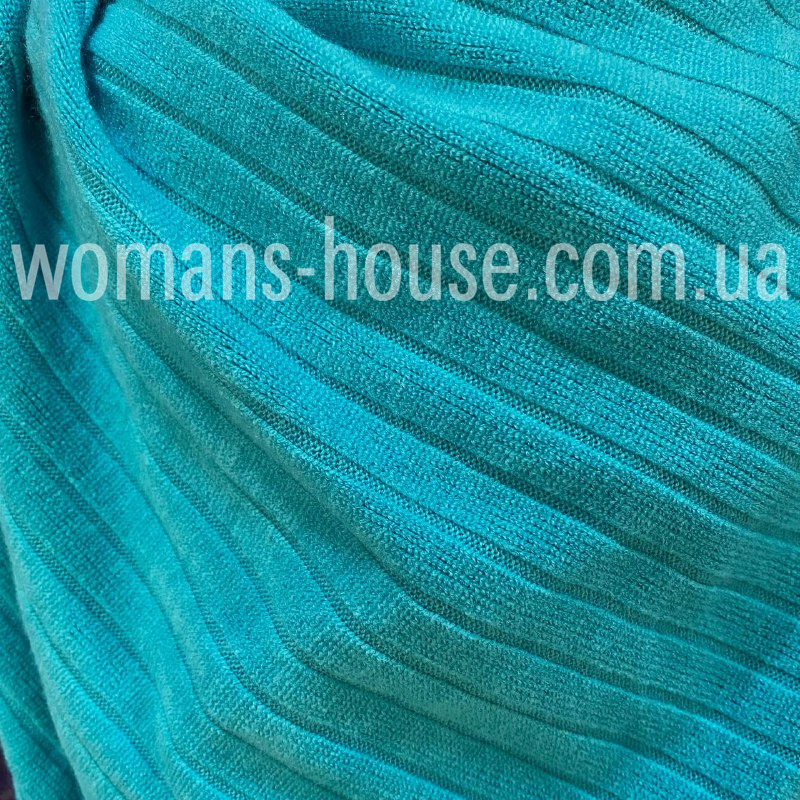 Ангора рубчик 150 см 220 grm М'ята, фото 1