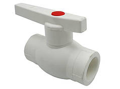 Кран кульовий Ø.50 білий колір (2/12 шт.) ASCO®