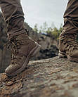 Тактичні демисезонні черевики Gore-Tex Висота 19 см Койот, фото 5