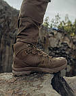 Тактичні демисезонні черевики Gore-Tex Висота 19 см Койот, фото 8