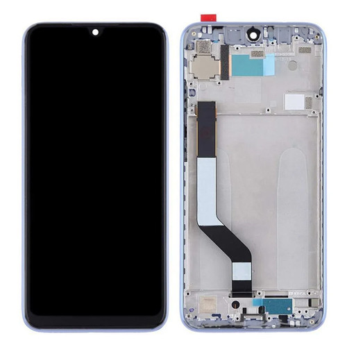 Дисплей Xiaomi Redmi Note 7/Redmi Note 7 Pro у зборі із сенсором і рамкою White service orig