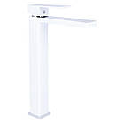 Змішувач для раковини Qtap Gemini високий QTGEM269CRW45679 Chrome/White