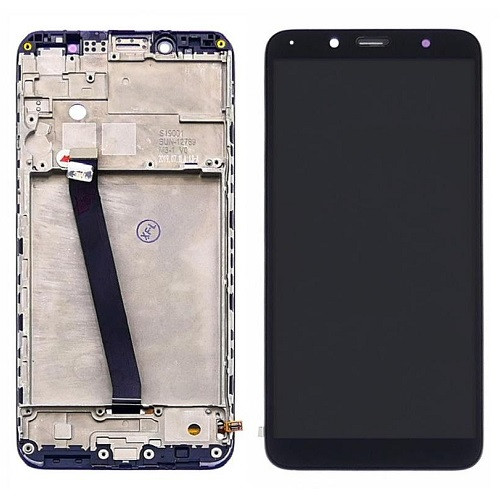 Дисплей Xiaomi Redmi 7A в зборі із сенсором і рамкою Matte Black service orig