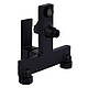 Змішувач для ванни Qtap Gemini (з душовим гарнітуром) QTGEM259BLM45682 Black Matt, фото 7