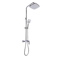 Душова система універсальна Qtap Gemini на три споживача (з виливом) QTGEM111CRM45685 Chrome