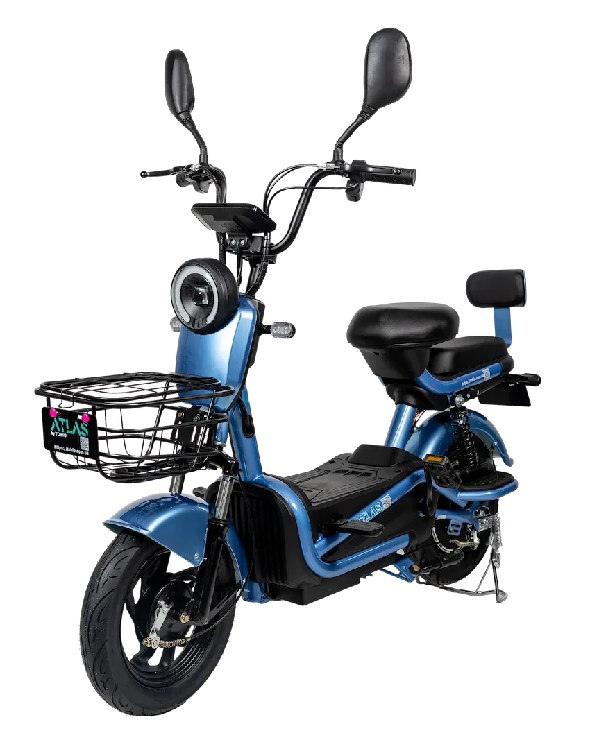 Електровелосипед Atlas Elegant 500W Синій, фото 1