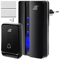 Бездротовий дверний дзвінок Malatec D18788 чорний, водонепроникний