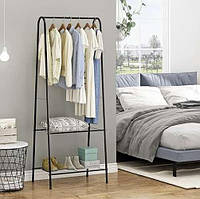 Вішалка для одягу метал - вішалка з полицями для одягу, вішалка-стійка підлогова LOFT 22258