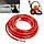 15 м 1/4" Безповітряний розпилювач високого тиску, волокнистий шланг 3300 PSI, червоний, фото 4