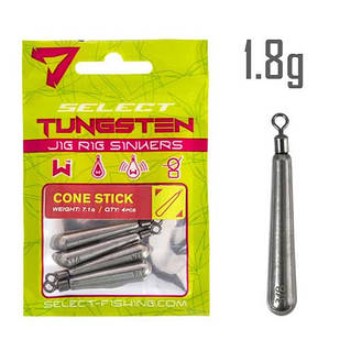 Дроп-Шот паличка вольфрам 1.8 г. (4 шт.) Select