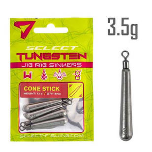 Дроп-Шот паличка вольфрам 3.5 г. (4 шт.) Select