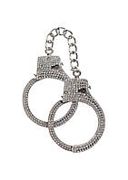 Наручники Taboom Bondage in Luxury Diamond Wrist Cuffs Silver AIW Or2528, фото 2