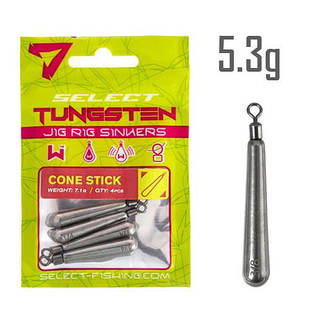 Дроп-Шот паличка вольфрам 5.3 г. (4 шт.) Select
