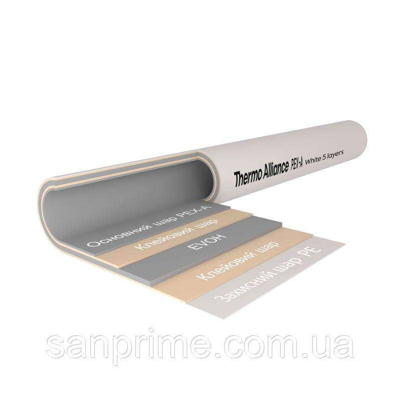Труба Thermo Alliance PE-RT EVOH White 5 шарів 16х2 мм (600 м) Spain
