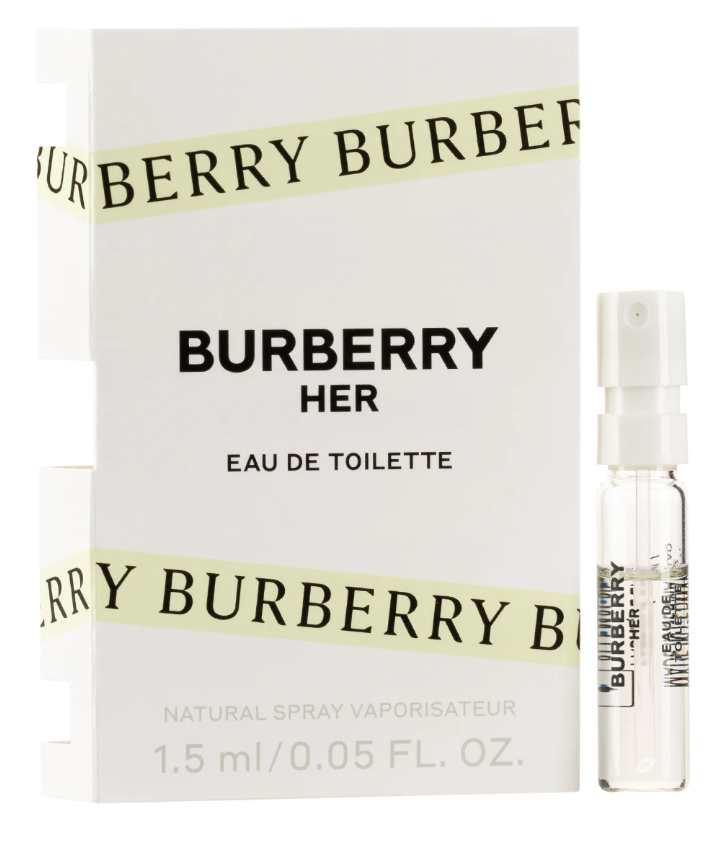 Туалетна вода для жінок Burberry Her Eau de Toilette, 1.5 мл Пробник, фото 1