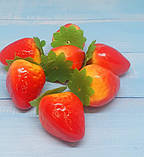 Полуниця (штучна), 5*4 см, шт, Різнокольоровий, фото 2