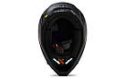 Шолом (кросовий) FOX V1 Solid Matt Black [XS], фото 3
