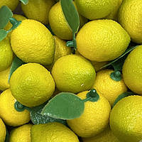 Лимон маленький (муляж) 3 см, жовтий, поштучно, Жовтий