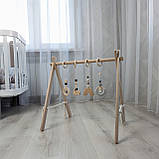 Іграшки-підвіски для стійки-тренажера, СІРИЙ, 4 шт, фото 4