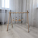 Іграшки-підвіски для стійки-тренажера, СІРИЙ, 4 шт, фото 5