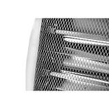 Обігрівач інфрачервоний галогенний Mesko MS 7710 (800 Вт, портативний, з захистом від перекидання, білий), фото 6