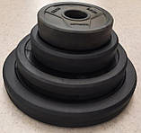 Диск чавунний прогумований Krttler, 2.5 кг., фото 2