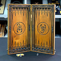 Нарди дерев'яні ручної роботи Скорпіон 46×23см, фото 2